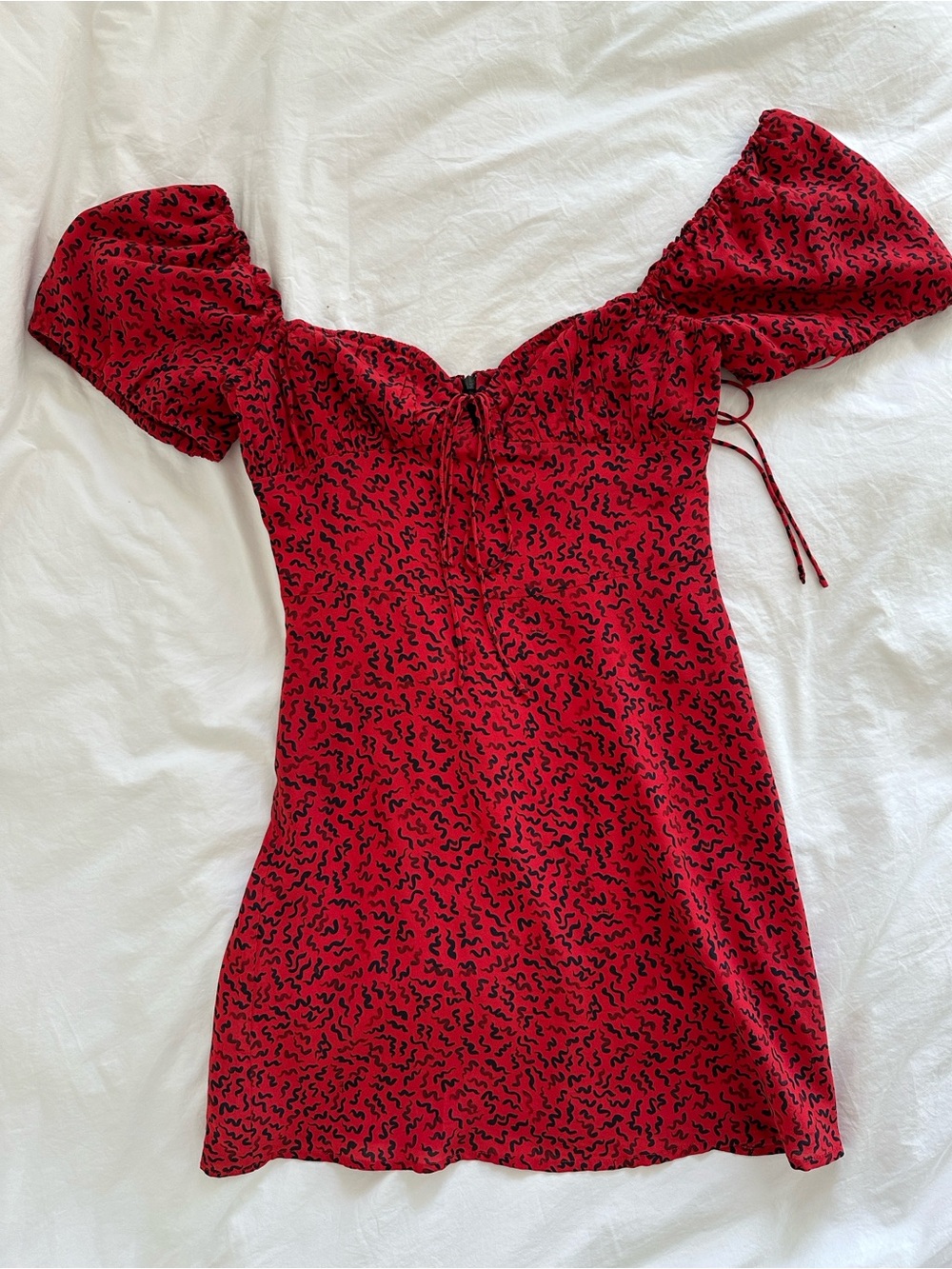 Realisation Par Venus Red Mini Dress